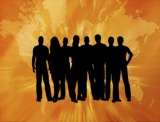group sillouhette